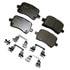 CX1160 by MONROE - Total Solution Ceramic Brake Pads