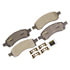 Monroe CX1169 Disc Brake Pad Set Monroe Brakes Total Solution Ceramic Brake Pads