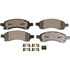 CX1169A by MONROE - Monroe Brakes Total Solution Ceramic Brake Pads