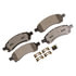 CX1169A by MONROE - Monroe Brakes Total Solution Ceramic Brake Pads