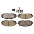 CX1184 by MONROE - Total Solution Ceramic Brake Pads