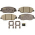 CX1202 by MONROE - Monroe Brakes Total Solution Ceramic Brake Pads
