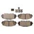 CX1210 by MONROE - Total Solution Ceramic Brake Pads