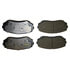 CX1258 by MONROE - Total Solution Ceramic Brake Pads
