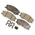 CX1264 by MONROE - Total Solution Ceramic Brake Pads