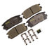 CX1275 by MONROE - Monroe Brakes Total Solution Ceramic Brake Pads