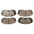 CX1295 by MONROE - Total Solution Ceramic Brake Pads