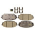 Monroe CX1301 Disc Brake Pad Set Monroe Brakes Total Solution Ceramic Brake Pads