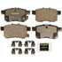 Monroe CX1336 Disc Brake Pad Set Monroe Brakes Total Solution Ceramic Brake Pads