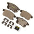 Monroe CX1336 Disc Brake Pad Set Monroe Brakes Total Solution Ceramic Brake Pads