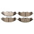 Monroe CX1339 Disc Brake Pad Set Monroe Brakes Total Solution Ceramic Brake Pads