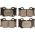 CX1347 by MONROE - Total Solution Ceramic Brake Pads