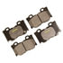 CX1347 by MONROE - Total Solution Ceramic Brake Pads