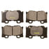 CX1347 by MONROE - Total Solution Ceramic Brake Pads