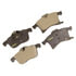 CX1361 by MONROE - Monroe Brakes Total Solution Ceramic Brake Pads