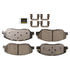 CX1384 by MONROE - Total Solution Ceramic Brake Pads