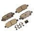 CX1393 by MONROE - Total Solution Ceramic Brake Pads