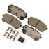 CX1398 by MONROE - Total Solution Ceramic Brake Pads