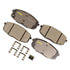 Monroe CX1397 Disc Brake Pad Set Monroe Brakes Total Solution Ceramic Brake Pads