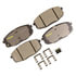 Monroe CX1397 Disc Brake Pad Set Monroe Brakes Total Solution Ceramic Brake Pads