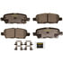 CX1415 by MONROE - Monroe Brakes Total Solution Ceramic Brake Pads