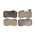 CX1420W by MONROE - Total Solution Ceramic Brake Pads