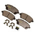 Monroe CX1454A Disc Brake Pad Set Monroe Brakes Total Solution Ceramic Brake Pads
