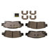 CX1507 by MONROE - Total Solution Ceramic Brake Pads