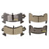 CX154 by MONROE - Total Solution Ceramic Brake Pads