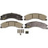 CX1565A by MONROE - Total Solution Ceramic Brake Pads
