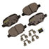 Monroe CX1569 Disc Brake Pad Set Monroe Brakes Total Solution Ceramic Brake Pads