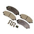 CX1584 by MONROE - Total Solution Ceramic Brake Pads