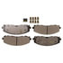CX1589 by MONROE - Total Solution Ceramic Brake Pads