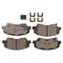CX1593 by MONROE - Total Solution Ceramic Brake Pads