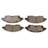 CX1592 by MONROE - Total Solution Ceramic Brake Pads