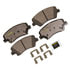 CX1595 by MONROE - Total Solution Ceramic Brake Pads