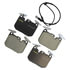 Monroe CX1609W Disc Brake Pad Set Monroe Brakes Total Solution Ceramic Brake Pads