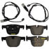 Monroe CX1610W Disc Brake Pad Set Monroe Brakes Total Solution Ceramic Brake Pads