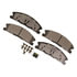 CX1611 by MONROE - Total Solution Ceramic Brake Pads