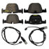 Monroe CX1610W Disc Brake Pad Set Monroe Brakes Total Solution Ceramic Brake Pads
