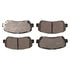 CX1640 by MONROE - Total Solution Ceramic Brake Pads