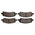 CX1647 by MONROE - Total Solution Ceramic Brake Pads