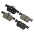 CX1665 by MONROE - Total Solution Ceramic Brake Pads