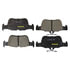 CX1665 by MONROE - Total Solution Ceramic Brake Pads