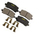 CX1698 by MONROE - Total Solution Ceramic Brake Pads