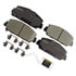 CX1697 by MONROE - Total Solution Ceramic Brake Pads
