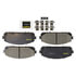 CX1709 by MONROE - Total Solution Ceramic Brake Pads