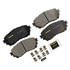 Monroe CX1711 Disc Brake Pad Set Monroe Brakes Total Solution Ceramic Brake Pads