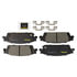 CX1707 by MONROE - Monroe Brakes Total Solution Ceramic Brake Pads