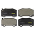 Monroe CX1718 Disc Brake Pad Set Monroe Brakes Total Solution Ceramic Brake Pads